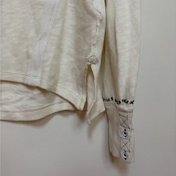 NWOT Free People We The Free Taylor Henley Size XS - Picture 6 of 15